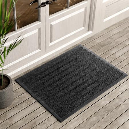 Brown Black Door Mat