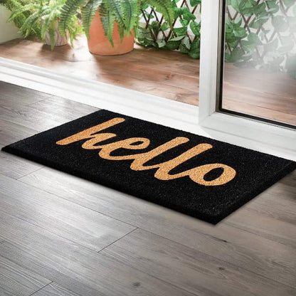 Coco Coir Doormat, with Heavy-Duty PVC Backing