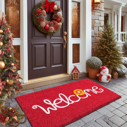 Coco Coir Doormat, with Heavy-Duty PVC Backing