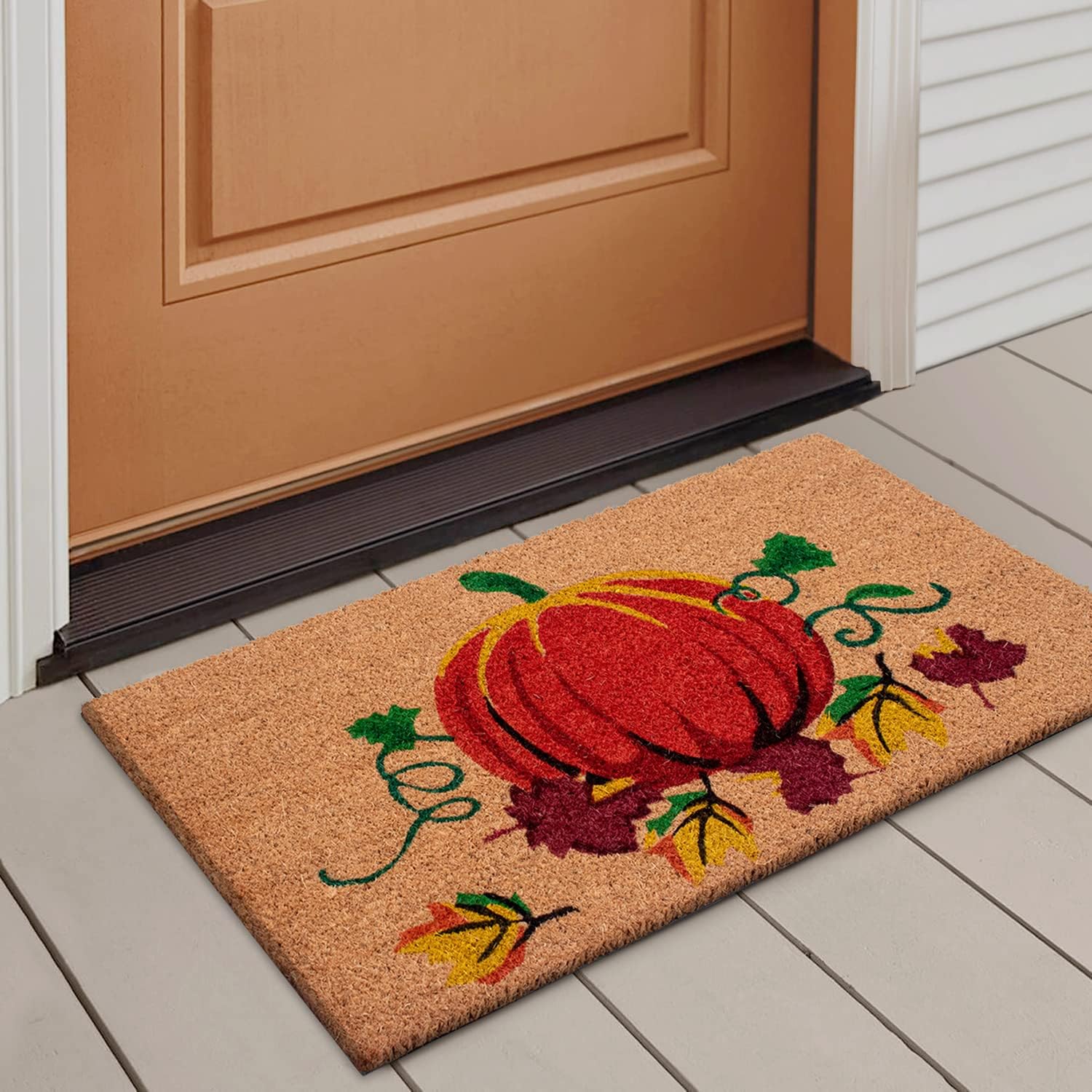 Coco Coir Doormat, with Heavy-Duty PVC Backing