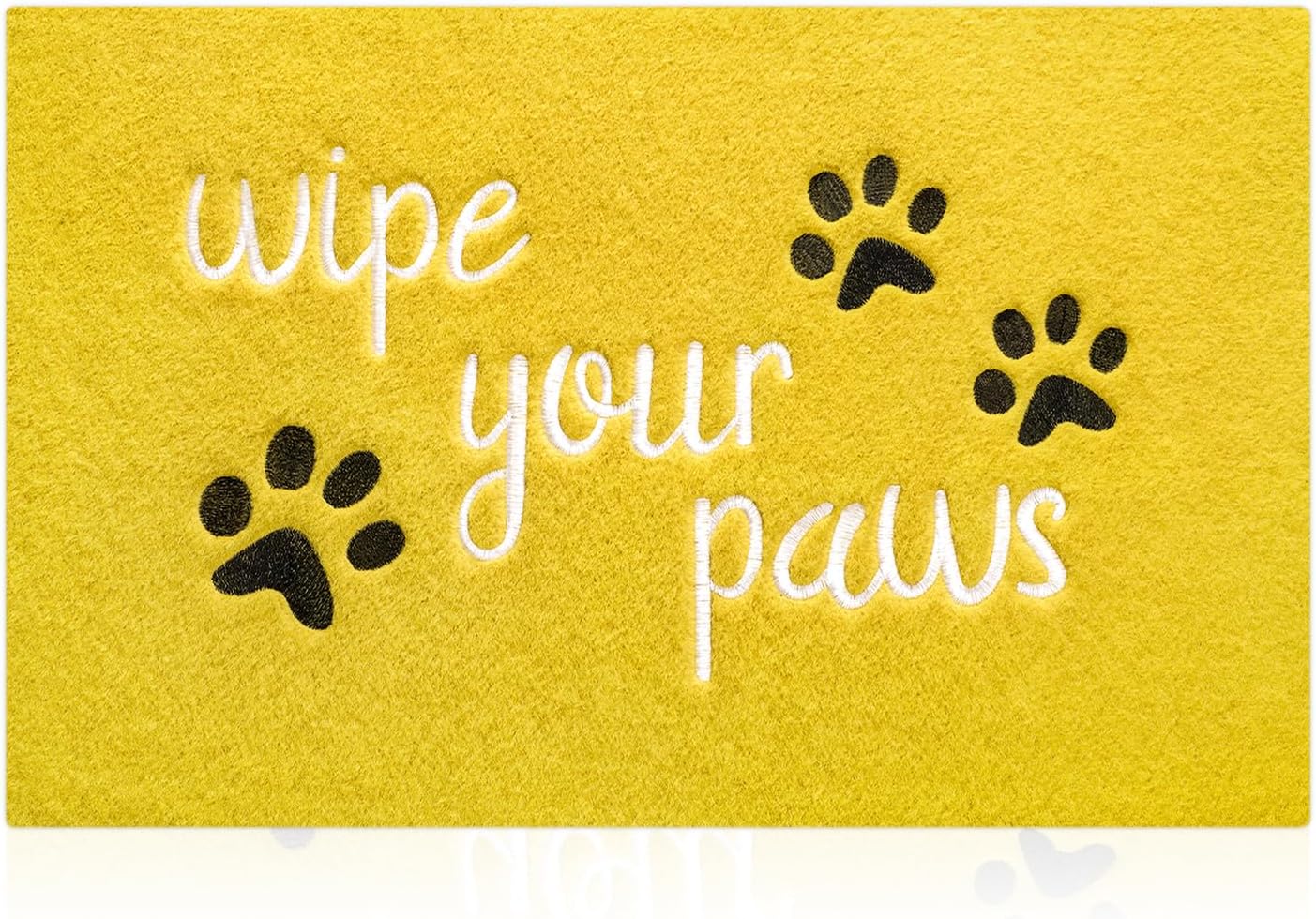 Welcome Door Mat for Entrance Funny Door Mat Wipe Your Paws Floor Mat