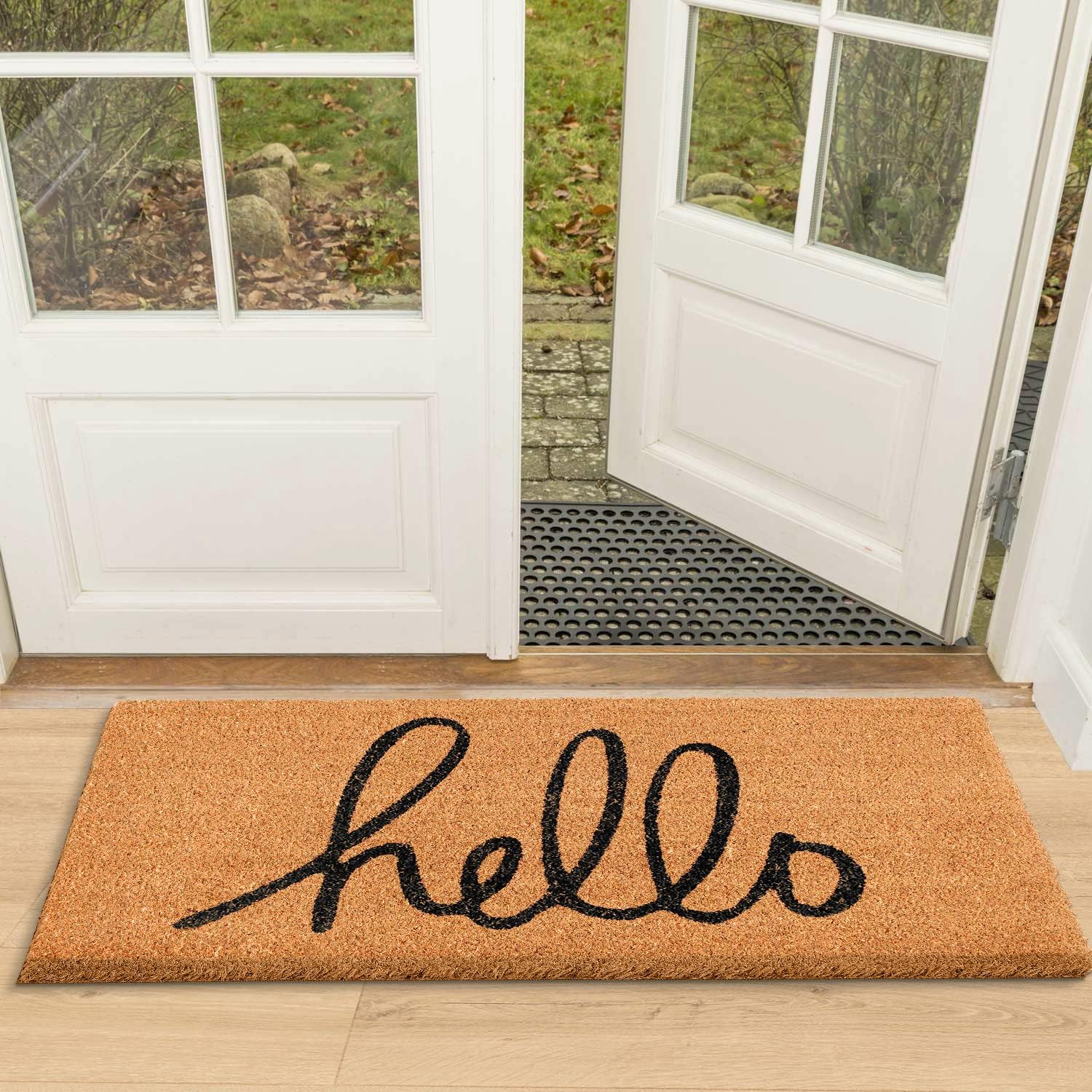 Coco Coir Doormat, with Heavy-Duty PVC Backing