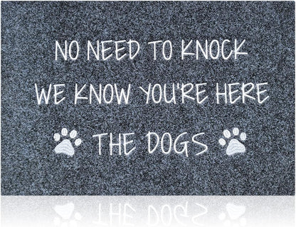 Welcome Door Mat for Entrance Funny Door Mat Wipe Your Paws Floor Mat