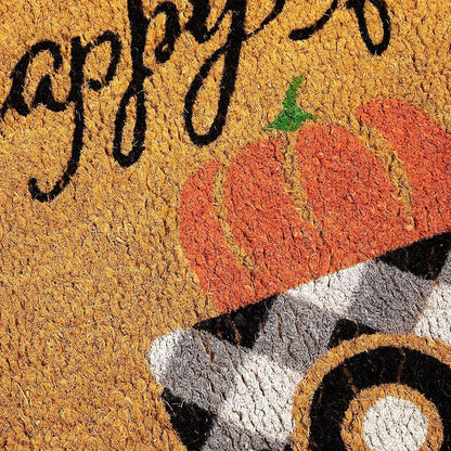 Pumpkin Happy Fall Y'All Doormat for Thanksgiving