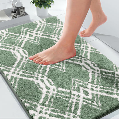 Thick Plush Bath Mat, Non-Slip