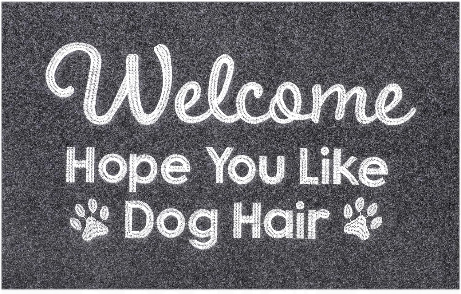 Welcome Door Mat for Entrance Funny Door Mat Wipe Your Paws Floor Mat