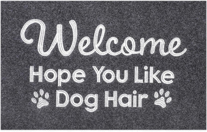 Welcome Door Mat for Entrance Funny Door Mat Wipe Your Paws Floor Mat