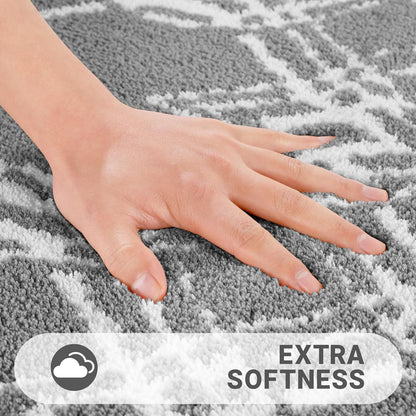 Thick Plush Bath Mat, Non-Slip