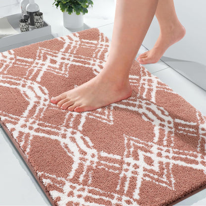 Thick Plush Bath Mat, Non-Slip